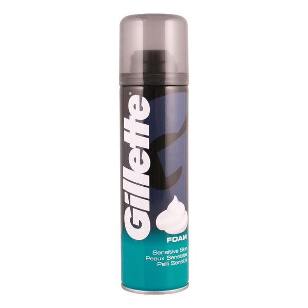 Gillette Shaving Foam Sensitive 200ml, After Shaves, Gillette, Chase Value