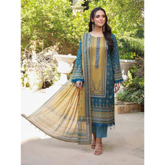 Schick Dr Print Lawn Unstitched 3Pcs Suit - 7, Women, 3Pcs Shalwar Suit, Mi Creation, Chase Value