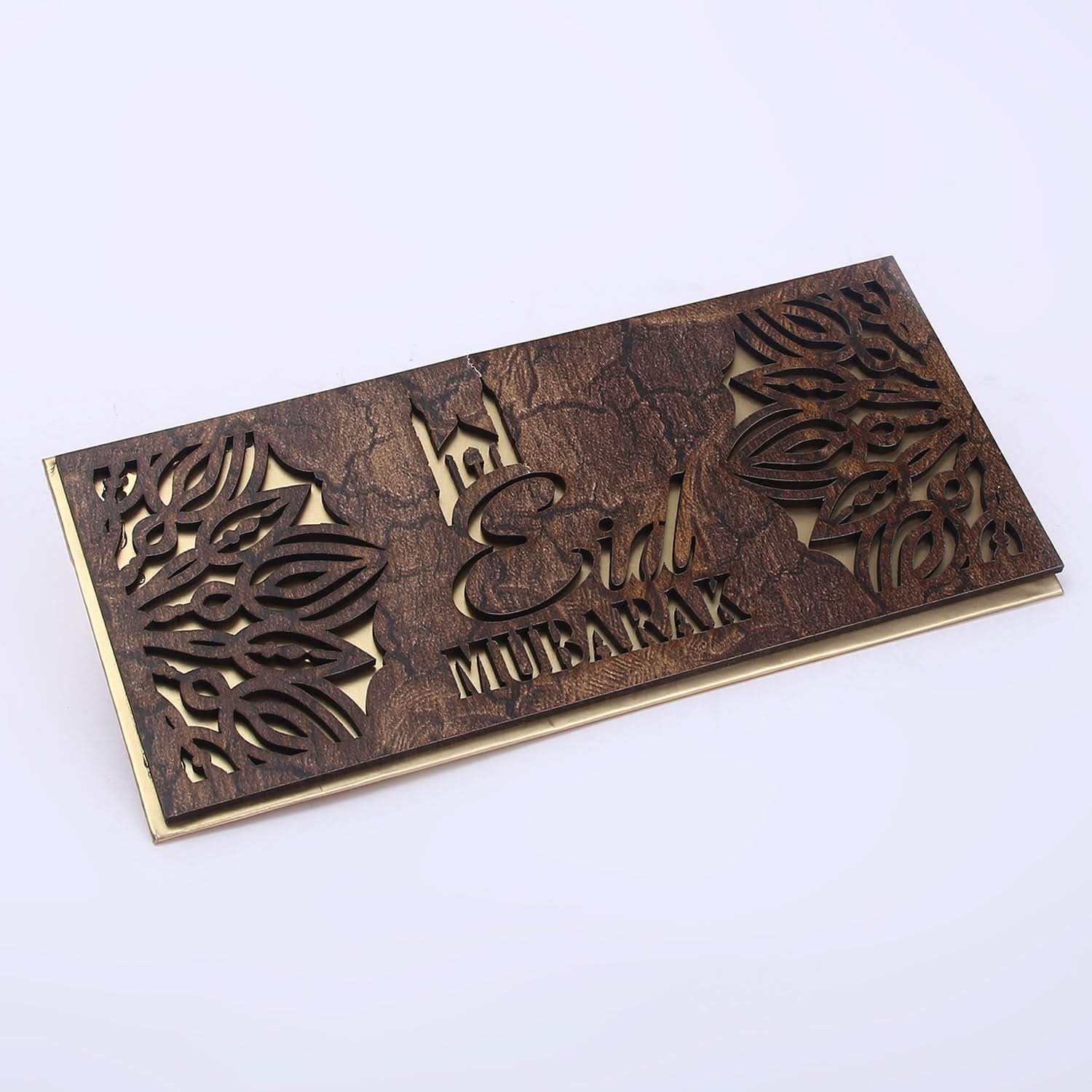 Envelop Wooden Eid Mubarak, Envelopes, Chase Value, Chase Value
