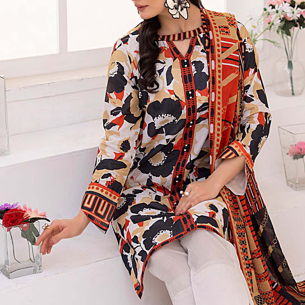SANA & SARA ESHAAL By Salitex Lawn Printed Unstitched 3Pcs Suit - 63, Women, 3Pcs Shalwar Suit, Salitex, Chase Value