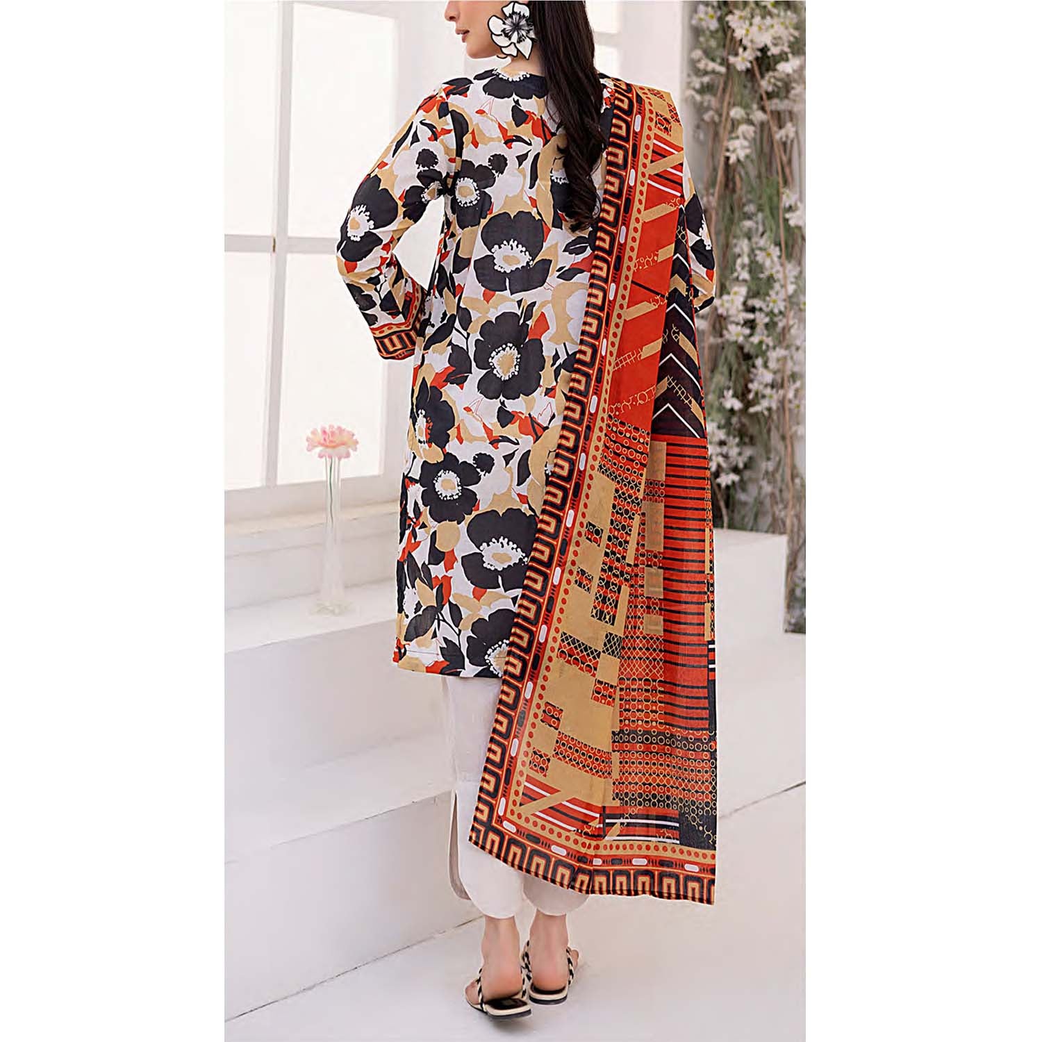 SANA & SARA ESHAAL By Salitex Lawn Printed Unstitched 3Pcs Suit - 63, Women, 3Pcs Shalwar Suit, Salitex, Chase Value
