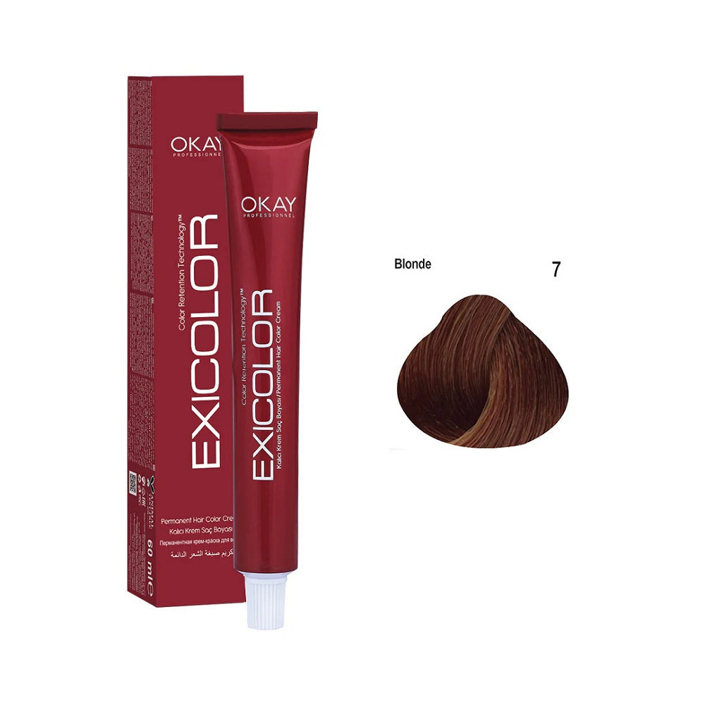 Exicolor Permanent Hair Color Cream 60ml - 39 Shades, Hair Color, Exicolor, Chase Value