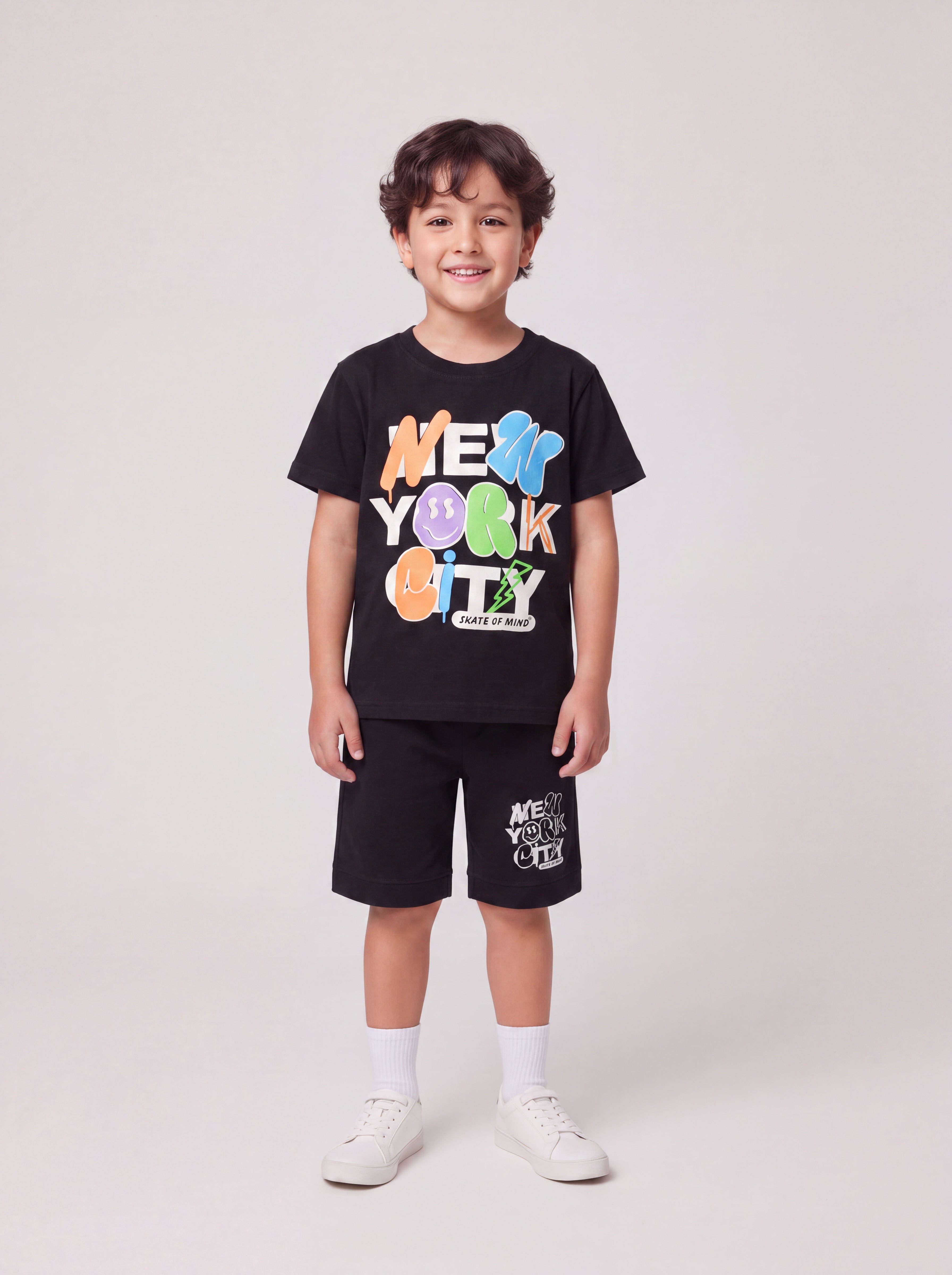 Valuables Boys' Half Sleeves Suit