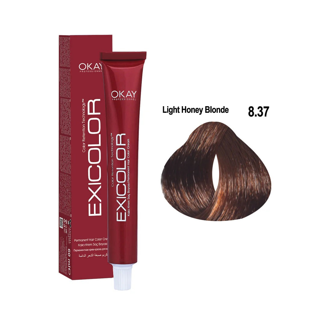 Exicolor Permanent Hair Color Cream 60ml - 39 Shades, Hair Color, Exicolor, Chase Value