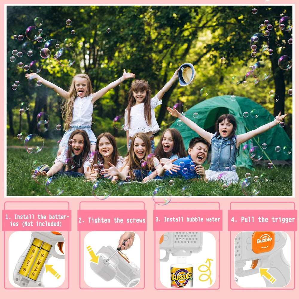 Bubble Blaster Gun Toy for Kids, Weapon Toys, Chase Value, Chase Value