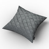 Velvet Cushion 2pcs Set - Grey, Cushion Cover, Chase Value, Chase Value