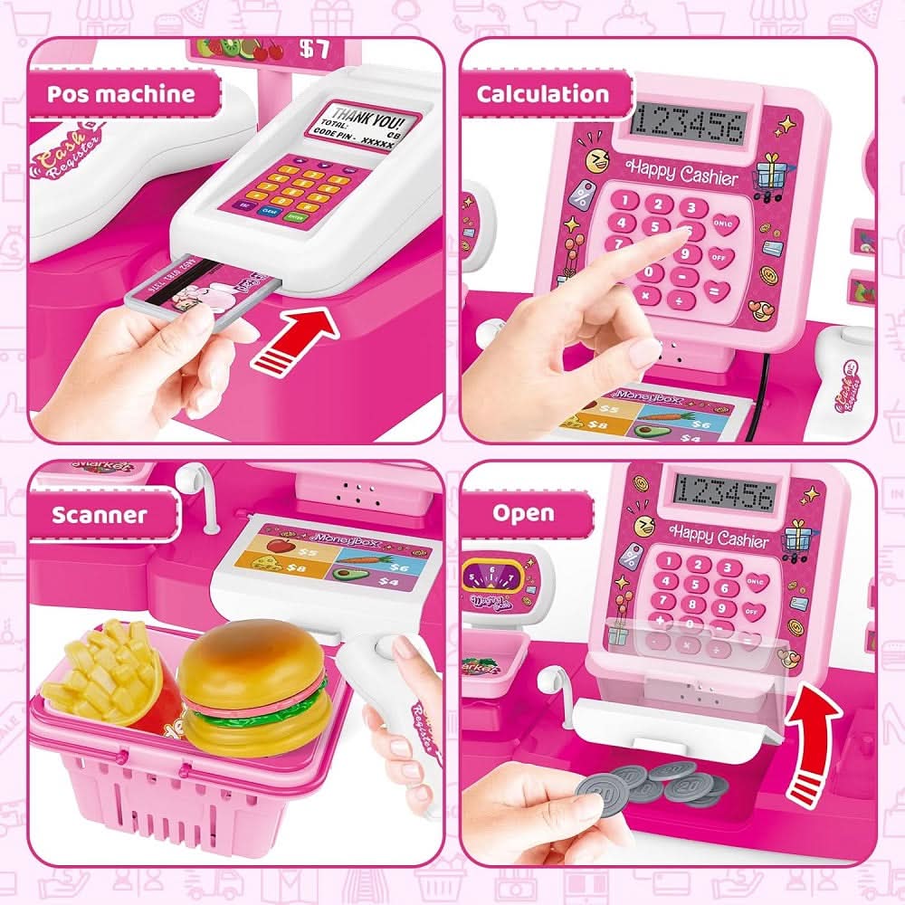 Supermarket Cash Register, Educational Toys, Chase Value, Chase Value