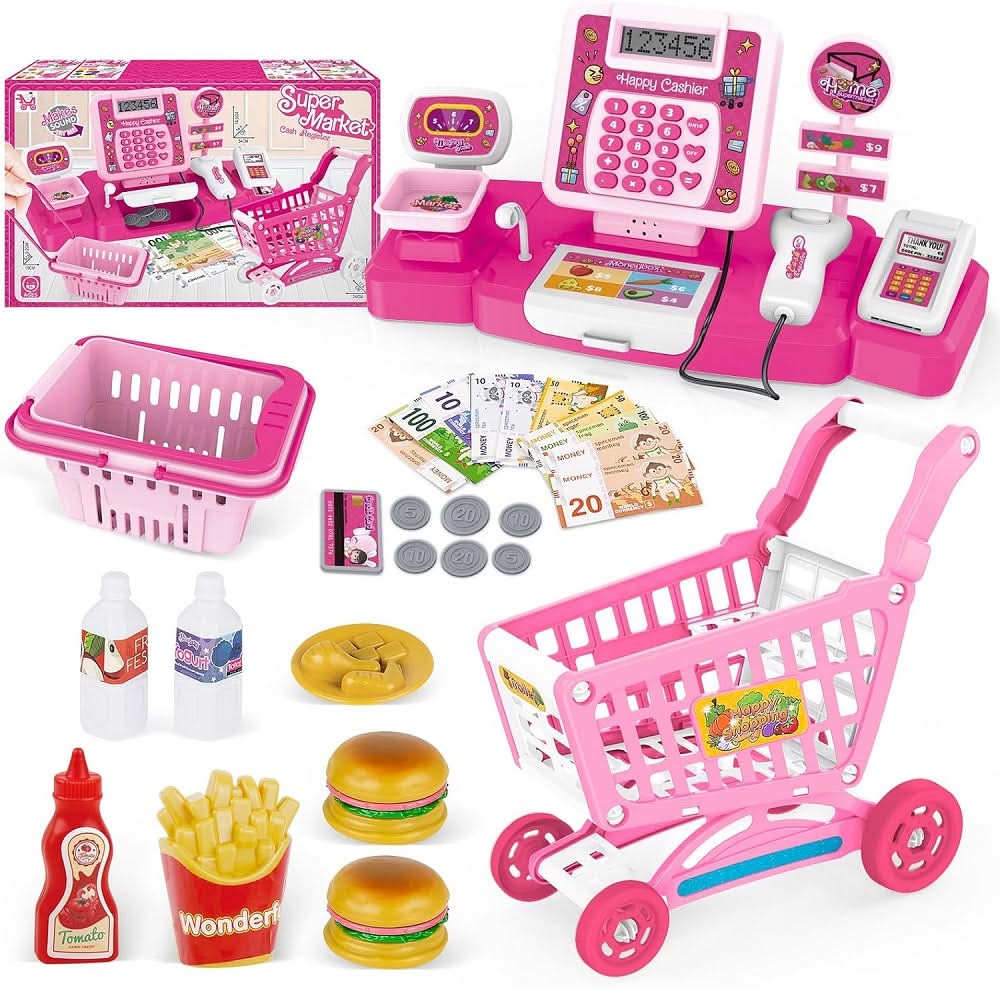 Supermarket Cash Register, Educational Toys, Chase Value, Chase Value
