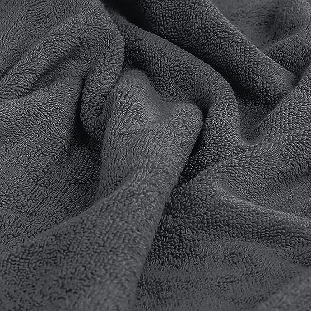 Towel Set 8pcs - Grey, Kitchen Towel, Chase Value, Chase Value