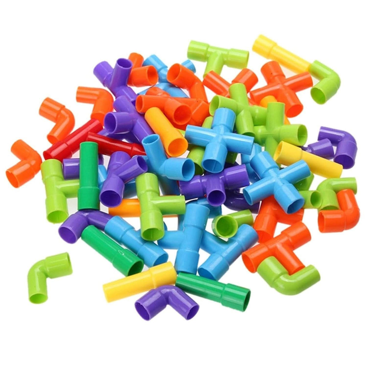 Pipe Block Education Set- Multi Color, Educational Toys, Chase Value, Chase Value