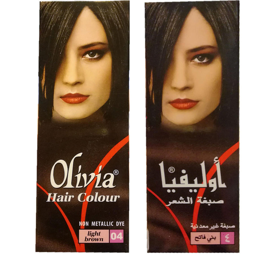 Olivia Light Brown Hair Colour No.04 , BEAUTY & PERSONAL CARE, HAIR COLOUR, Chase Value, Chase Value