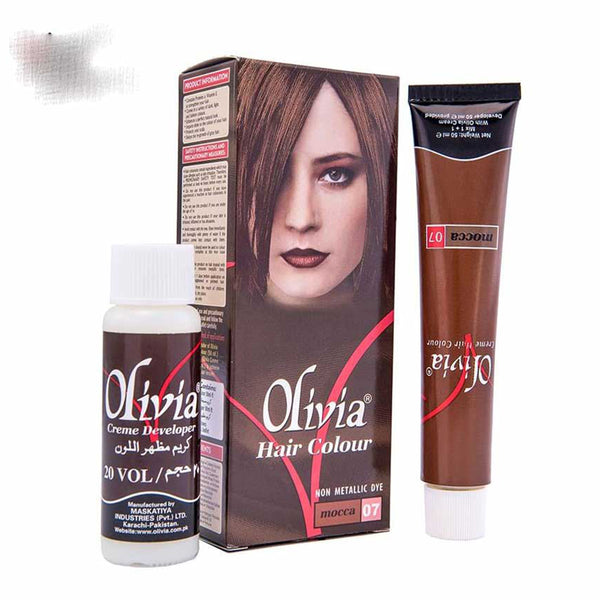 Olivia Mocca Hair Colour No.07, Hair Color, Olivia, Chase Value