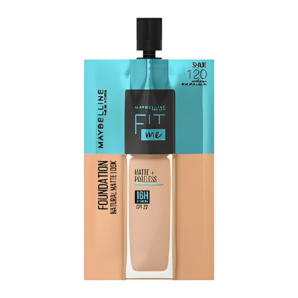 Maybelline Fit Me Foundation Sachet 2 Shades - 5 ML, Foundation, Maybelline, Chase Value