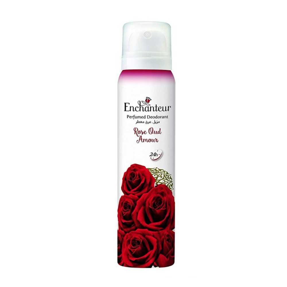 Enchanteur Body Mist Rose Oud 150ml, Women Body Spray & Mist, Enchanteur, Chase Value