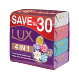 Lux Soap Rainbow Pack 100gm 4in1 Pack, Soaps, Lux, Chase Value