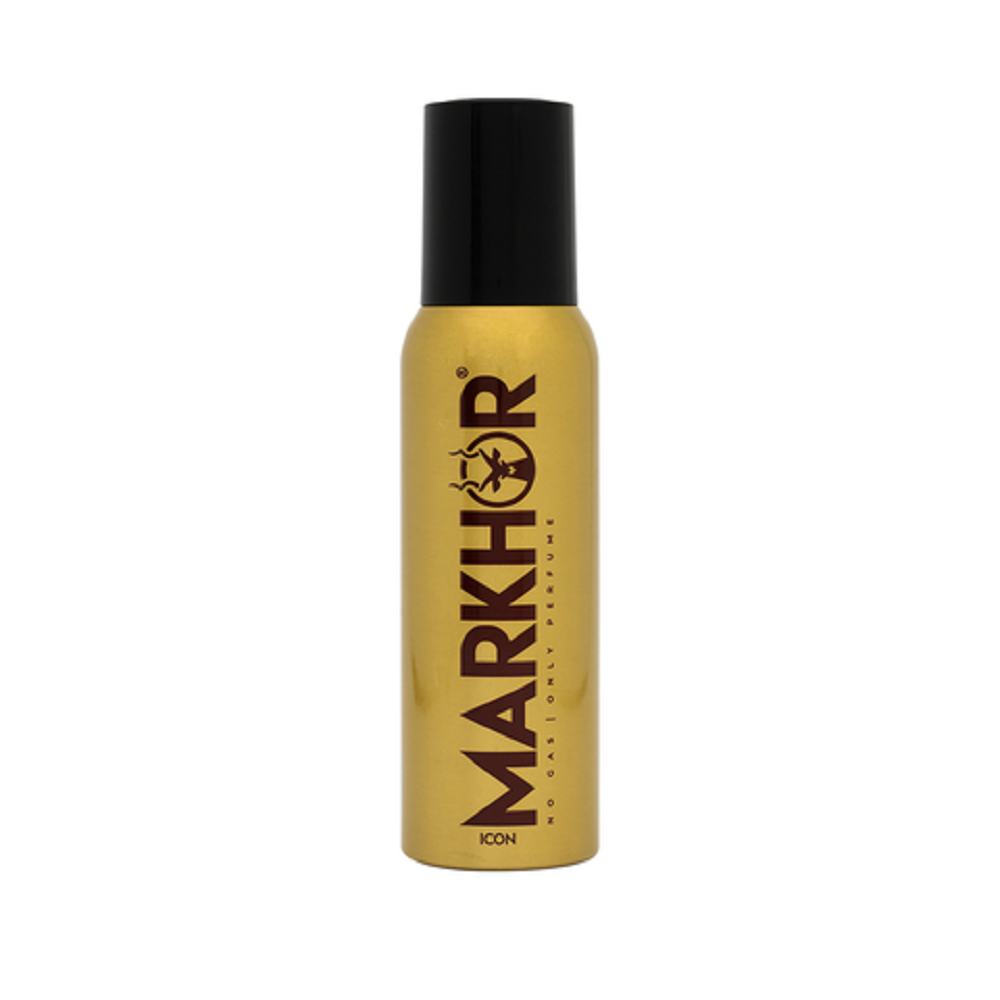 Markhor Body Spray Orignal 120ml - Icon Gold, Men Body Spray & Mist, Markhor, Chase Value