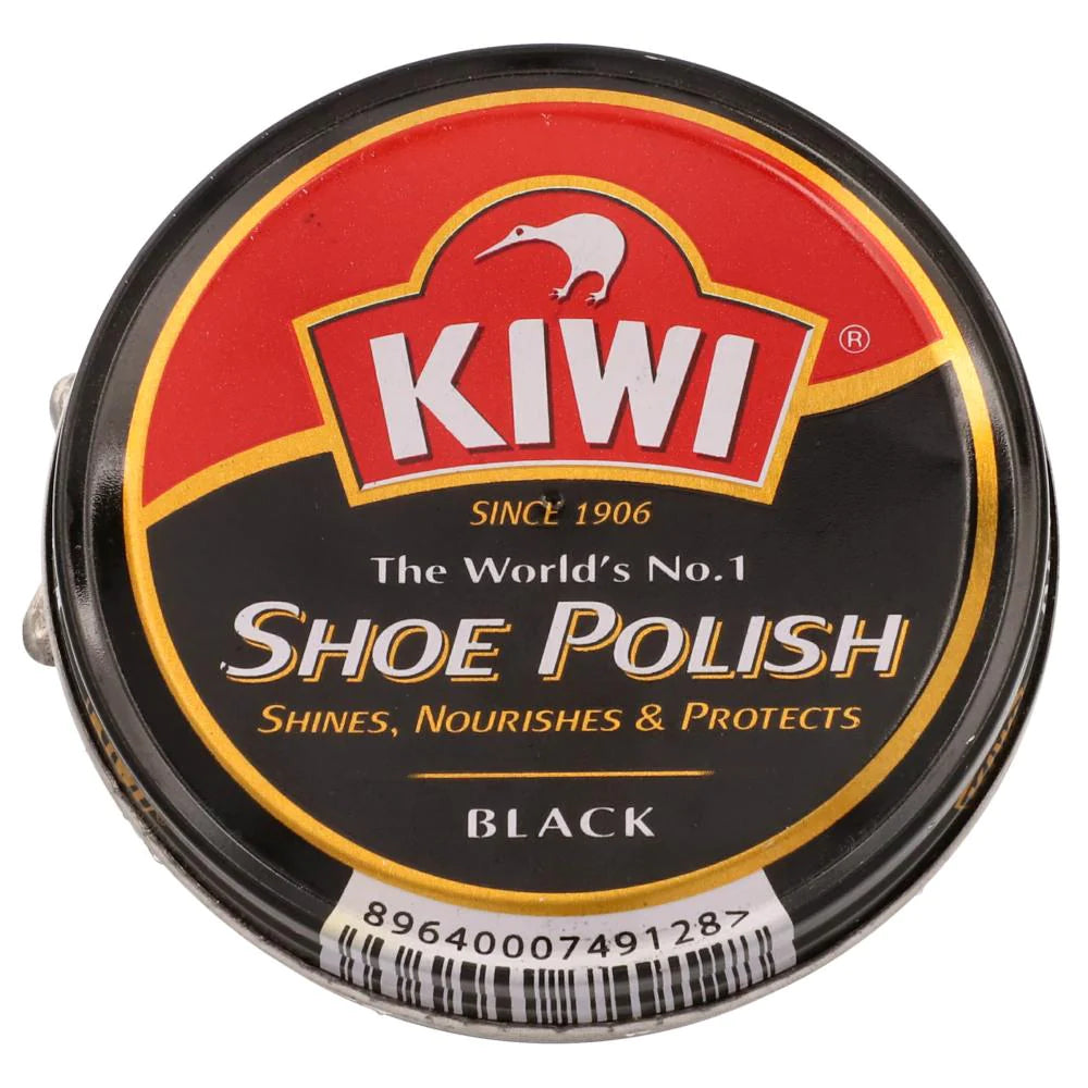 Kiwi Shoe Polish 90ml - Black, Men's Shoe Polish, Kiwi, Chase Value