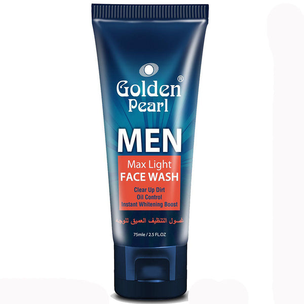 Golden Pearl Men Max Face Wash - 75ml, Beauty & Personal Care, Face Washes, Golden Pearl, Chase Value