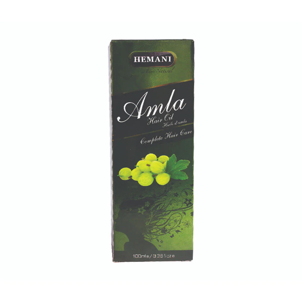 Hemani Hair Oil Almond 100ml - Amla Green, Hair Oils, WB By Hemani, Chase Value