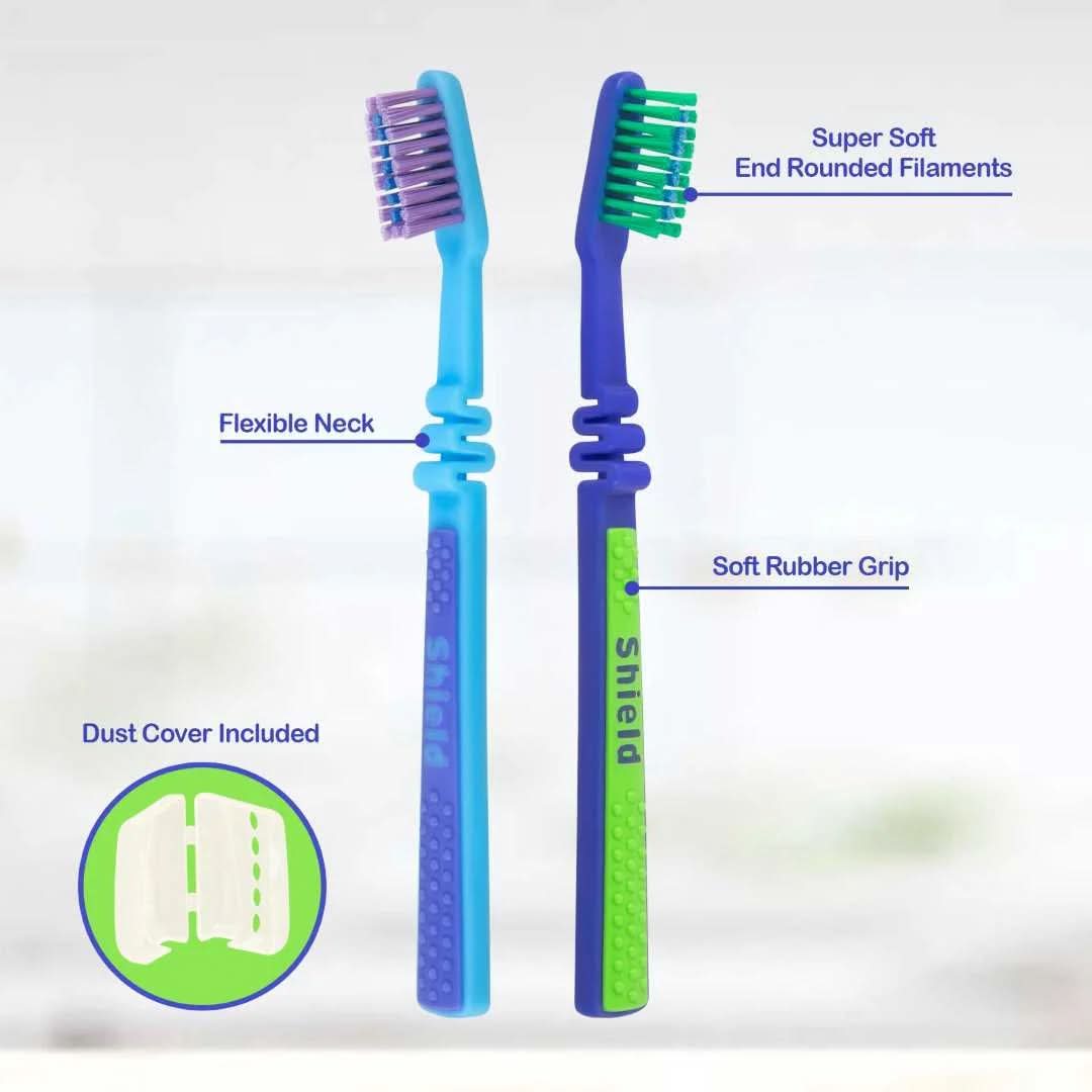 Shield Toothbrush Flex Junior, Oral Care, Shield, Chase Value