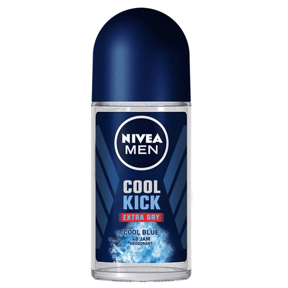 Nivea Men Roll On Cool Blue 50ml, Body Roll On & Sticks, Nivea, Chase Value