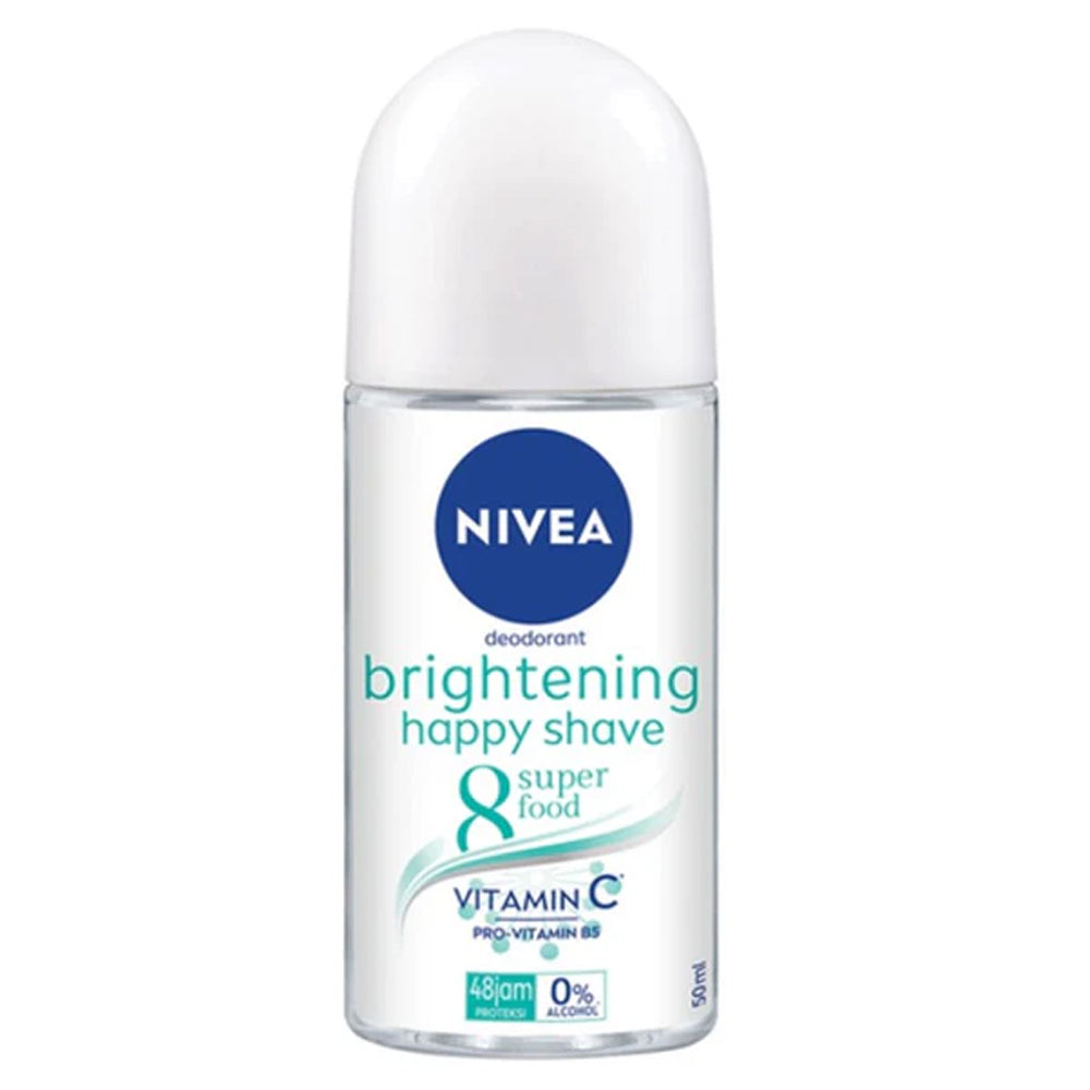 Nivea Women Roll On Brightening Happy Shave 50ml, Body Roll On & Sticks, Nivea, Chase Value