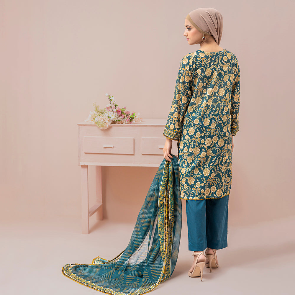 Eminent Printed Digital Lawn Unstitched 3Pcs Suit - ES24LP3P20, Women, 3Pcs Shalwar Suit, Eminent, Chase Value