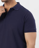 Eminent Men’s Solid Pique Polo T-Shirt