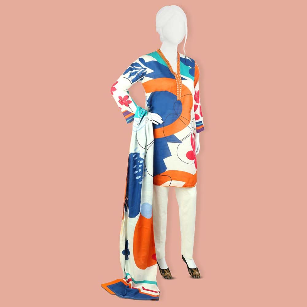 Eminent Digital Khadder Unstitched 2 Pcs Suit V1 - 15, Women, 2Pcs Shalwar Suit, Eminent, Chase Value