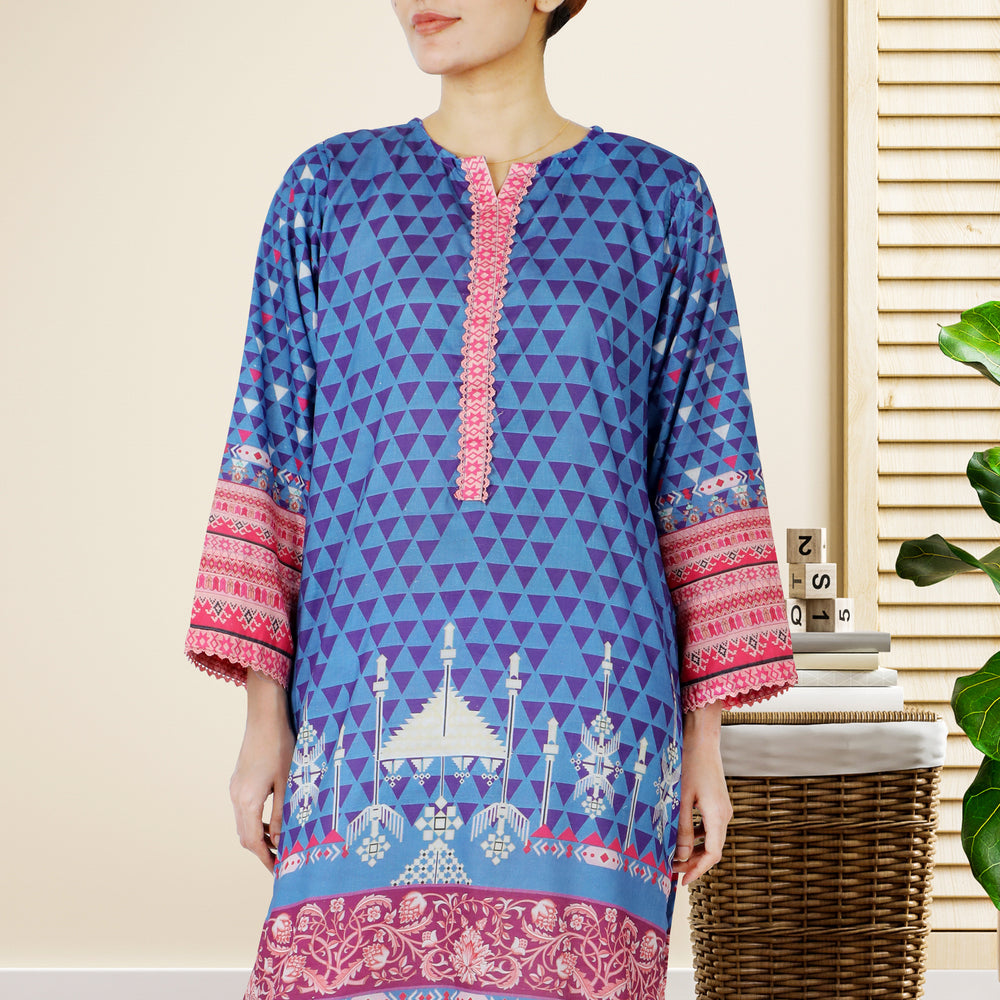 Valuable Cotton Unstitched Kurti - 9, Women, Unstitched Kurti, Chase Value, Chase Value
