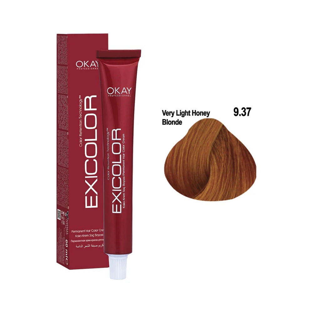 Exicolor Permanent Hair Color Cream 60ml - 39 Shades, Hair Color, Exicolor, Chase Value