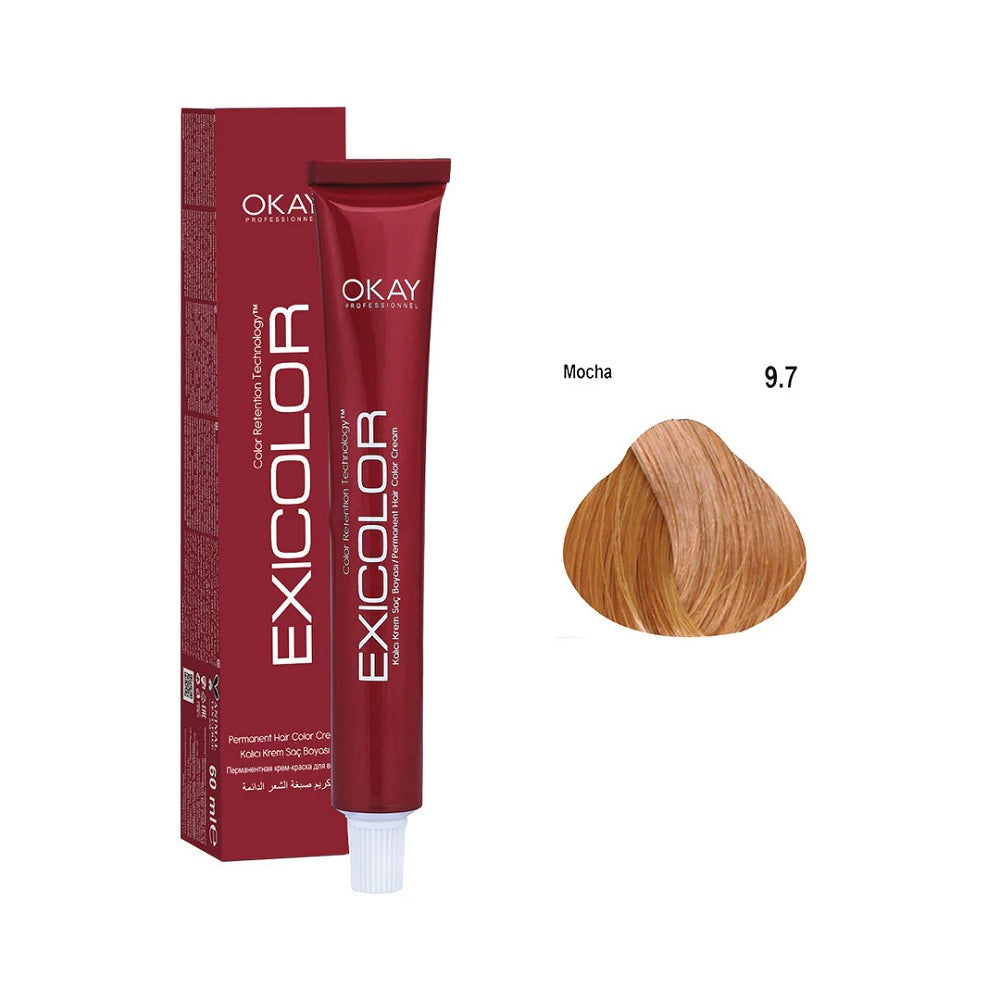 Exicolor Permanent Hair Color Cream 60ml - 39 Shades, Hair Color, Exicolor, Chase Value