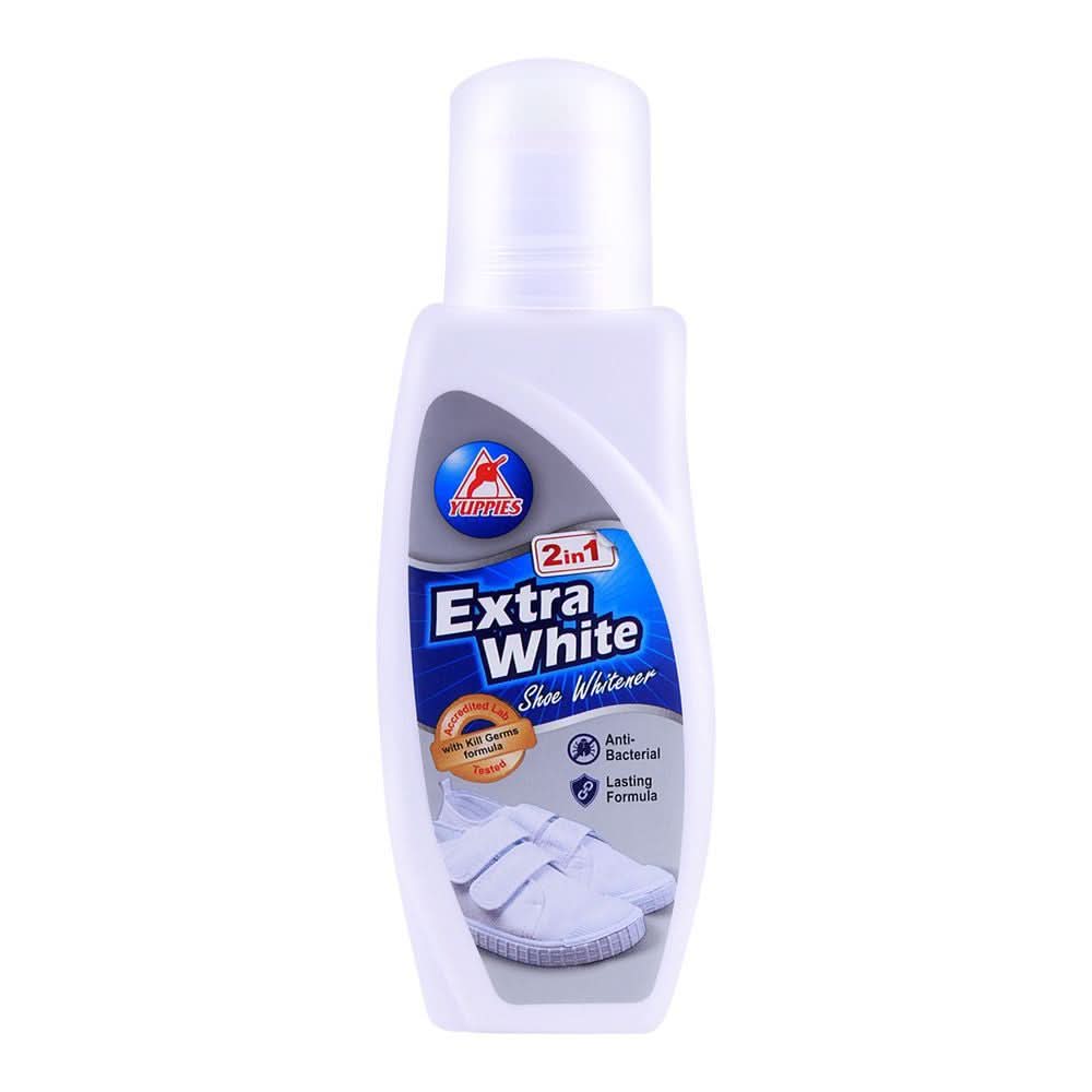 Yuppies Extra White 2-in-1 Shoe Whitener - White, Men's Shoe Shinner, Chase Value, Chase Value