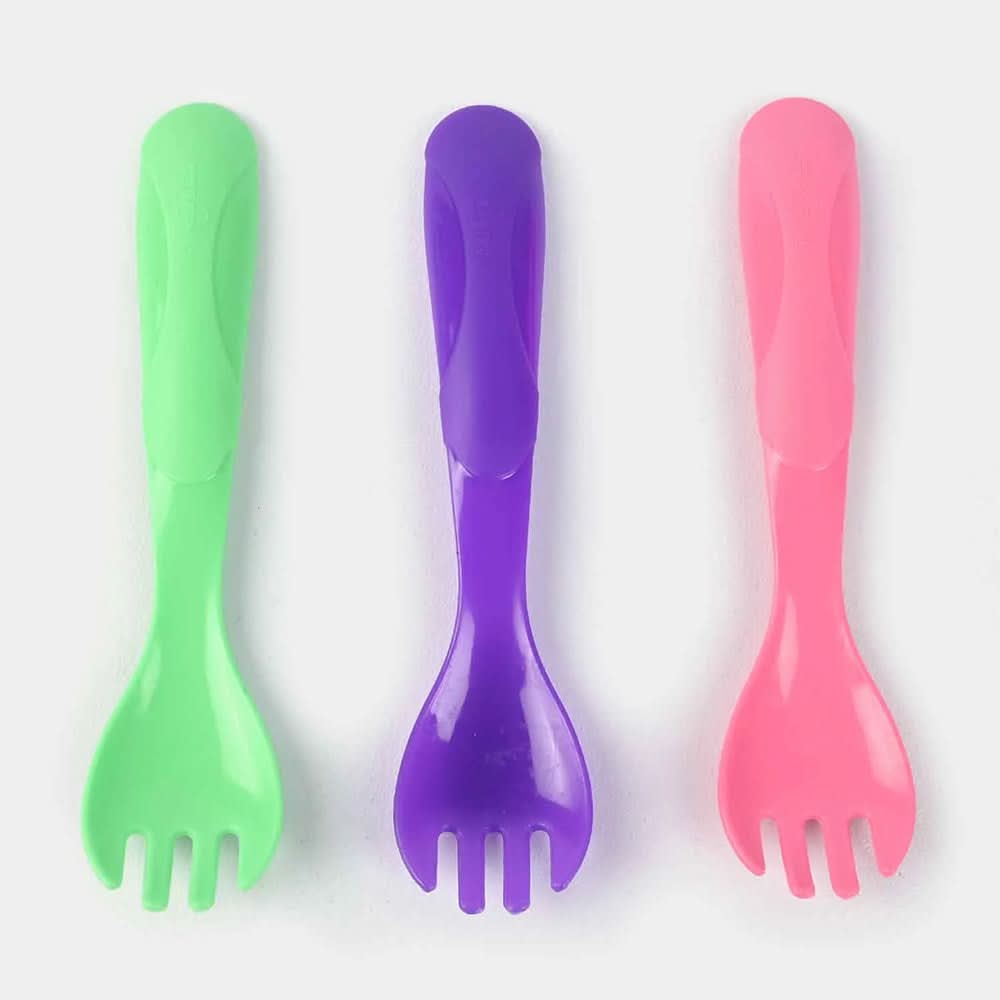 Spoon And Fork Pack of 6 - Multi Color, Spoons & Forks, Chase Value, Chase Value