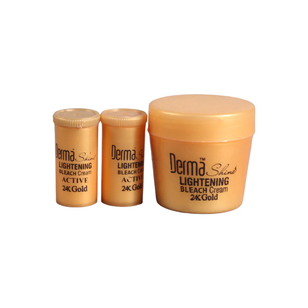 Derma Shine 24K Gold Anti Aging Lightening Bleach Cream 60Gm, Creams & Lotions, Derma Shine, Chase Value