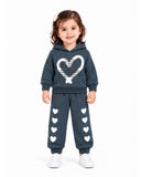 Valuables Girls Full Sleeves Hooded Suit