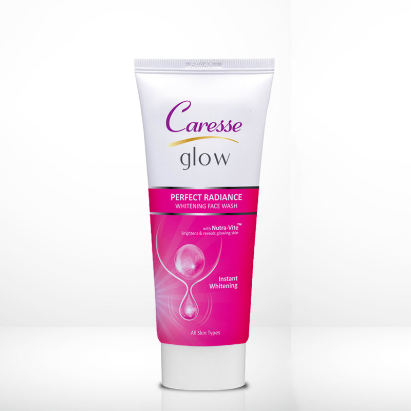 Caresse Glow Perfect Radiance Facewash 100ml, Face Washes, Caresse, Chase Value