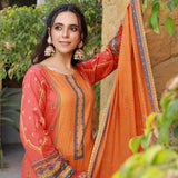 Schick Dr Print Lawn Unstitched 3Pcs Suit - 9, Women, 3Pcs Shalwar Suit, Mi Creation, Chase Value