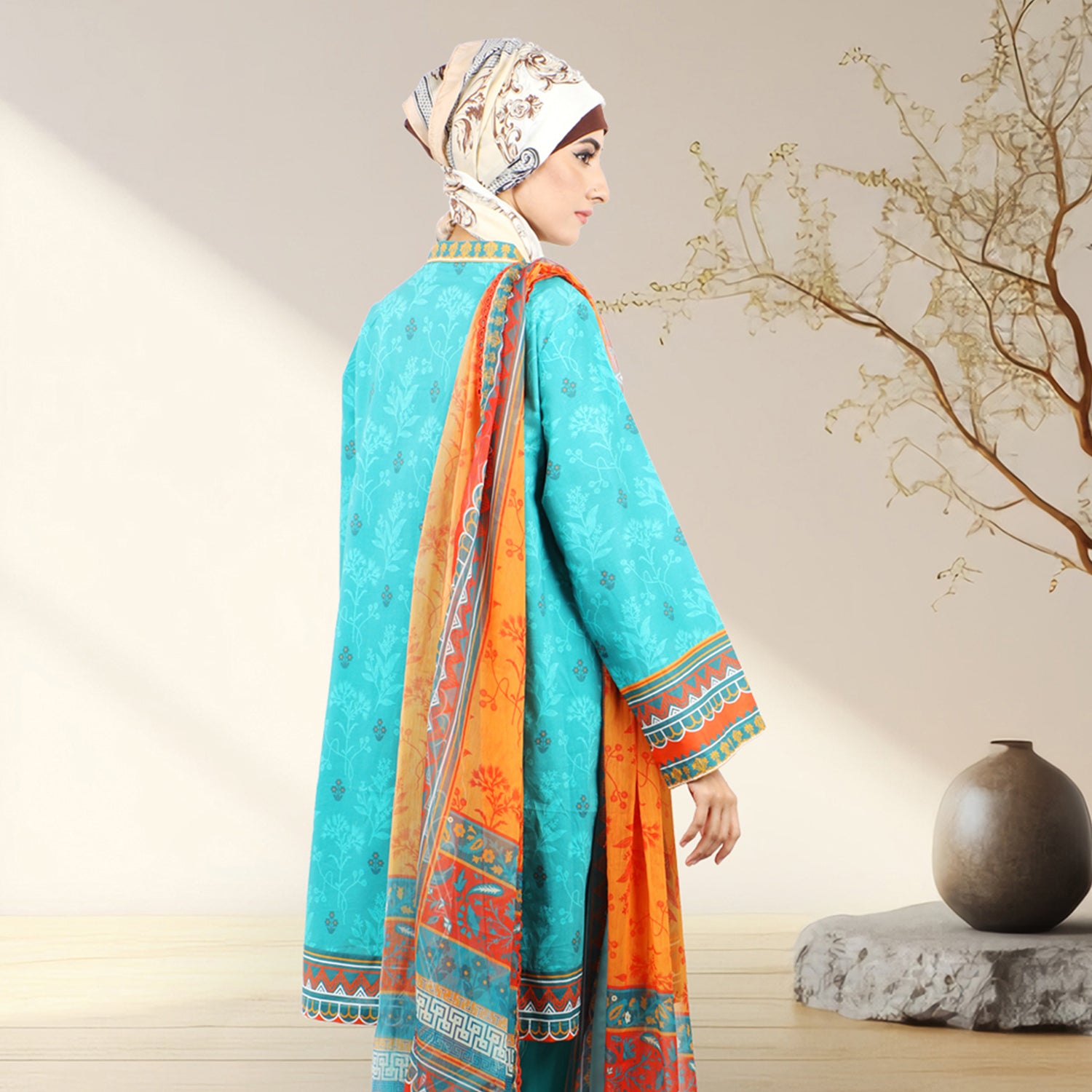 Eminent Women's Un-Stitched 3pcs Suit - 10, Women, 3Pcs Shalwar Suit, Eminent, Chase Value