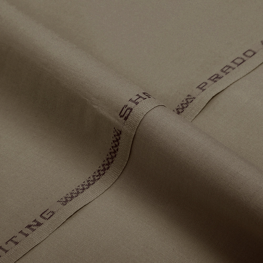 Men's Shabbir Gold Plain Wash & Wear Unstitched Suit - A1, Men's Unstitched Fabric, Chase Value, Chase Value