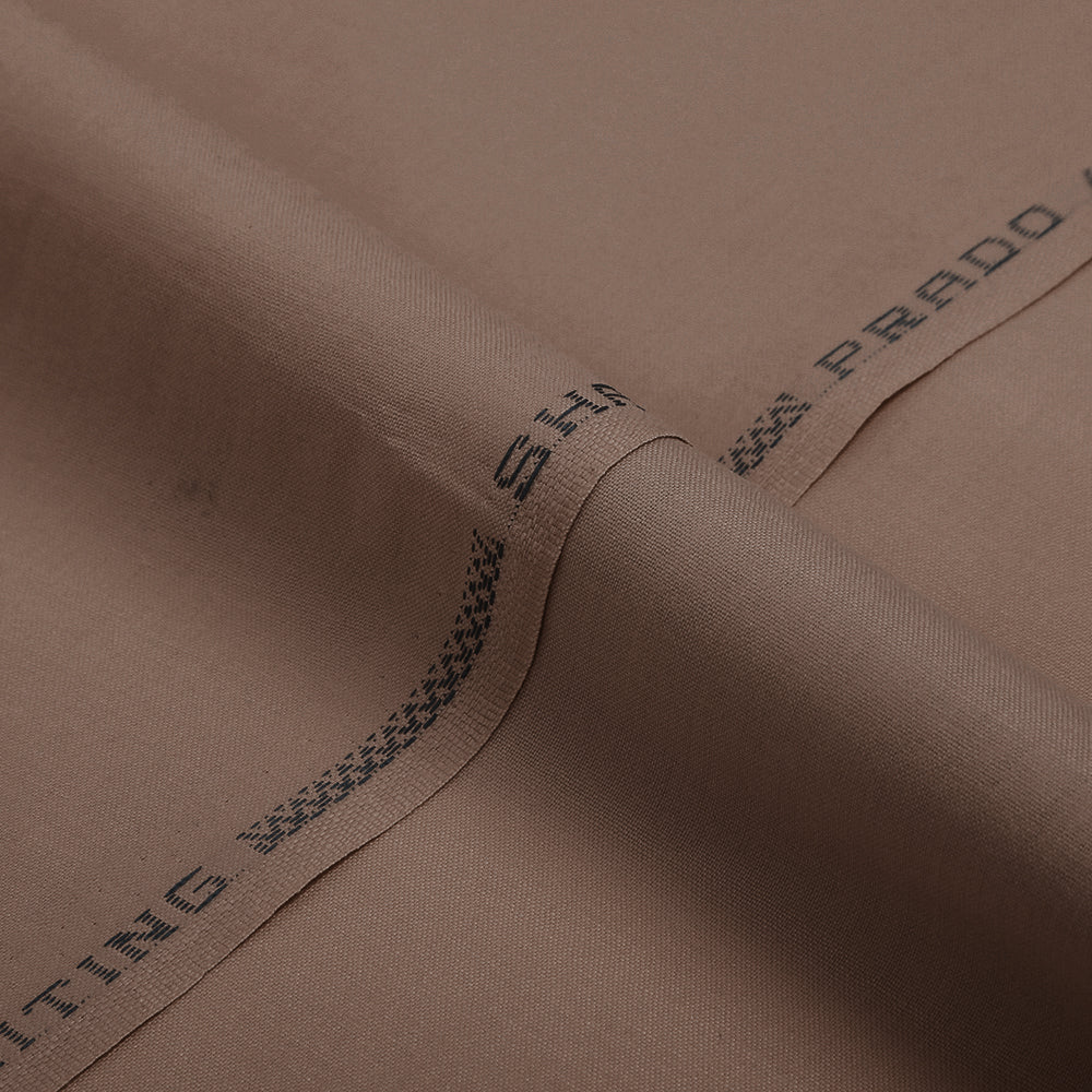 Men's Shabbir Gold Plain Wash & Wear Unstitched Suit - A22, Men's Unstitched Fabric, Chase Value, Chase Value