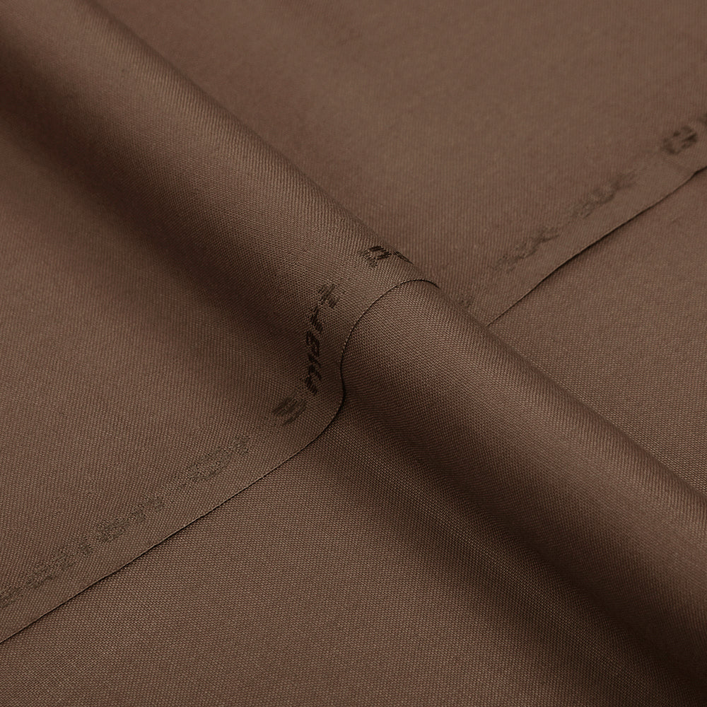 Men's Shabbir Gold Plain Wash & Wear Unstitched Suit - A10, Men's Unstitched Fabric, Chase Value, Chase Value