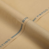 Men's Shabbir Gold Plain Wash & Wear Unstitched Suit - A15, Men's Unstitched Fabric, Chase Value, Chase Value
