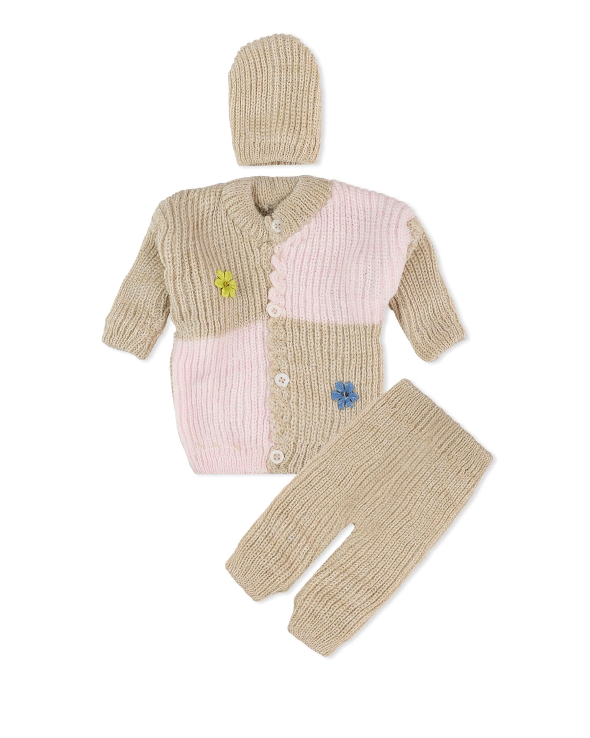 Newborn Girls Woollen Suit, Newborn Girls Sets & Suits, Chase Value, Chase Value