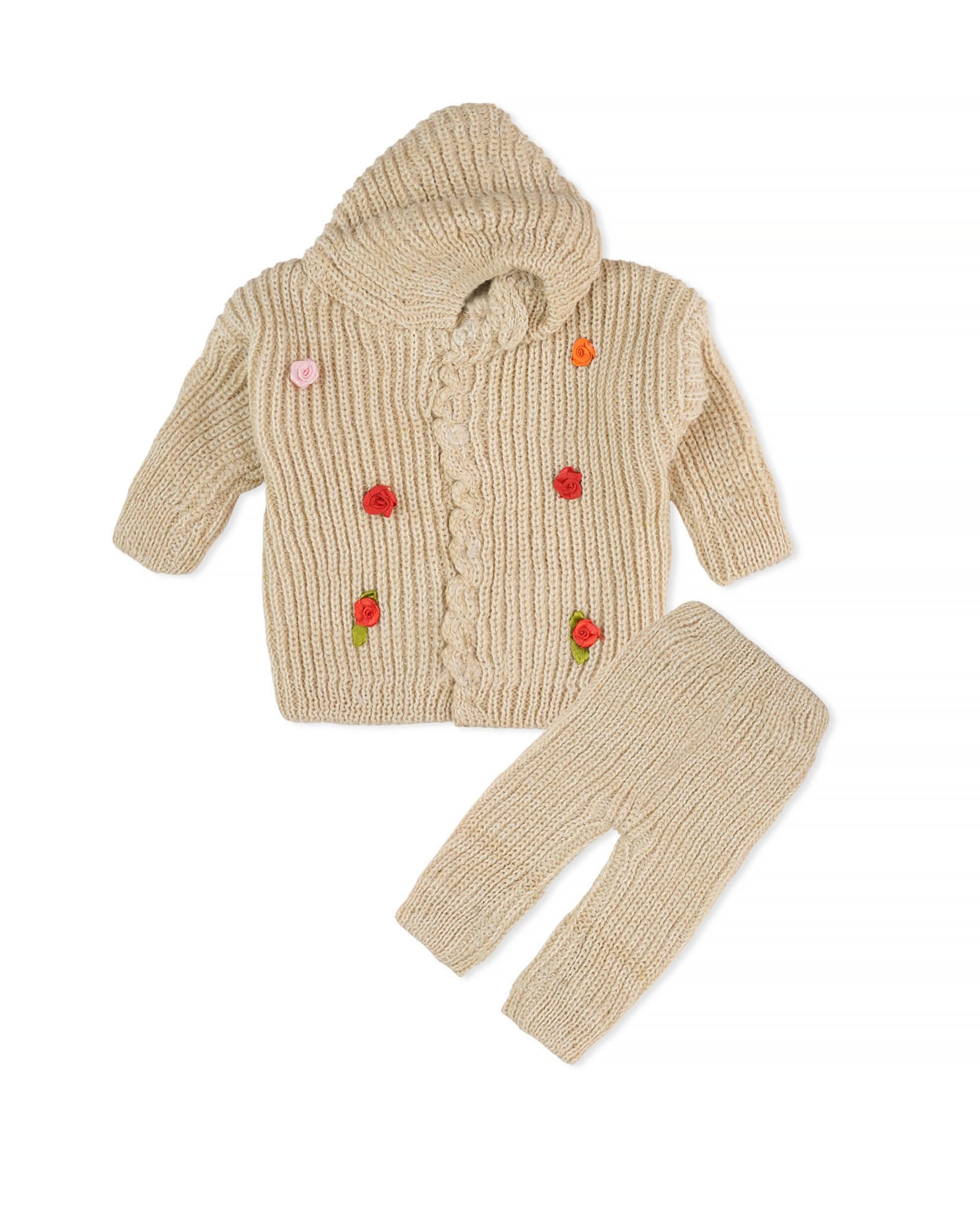 Newborn Girls Woollen Suit, Newborn Girls Sets & Suits, Chase Value, Chase Value
