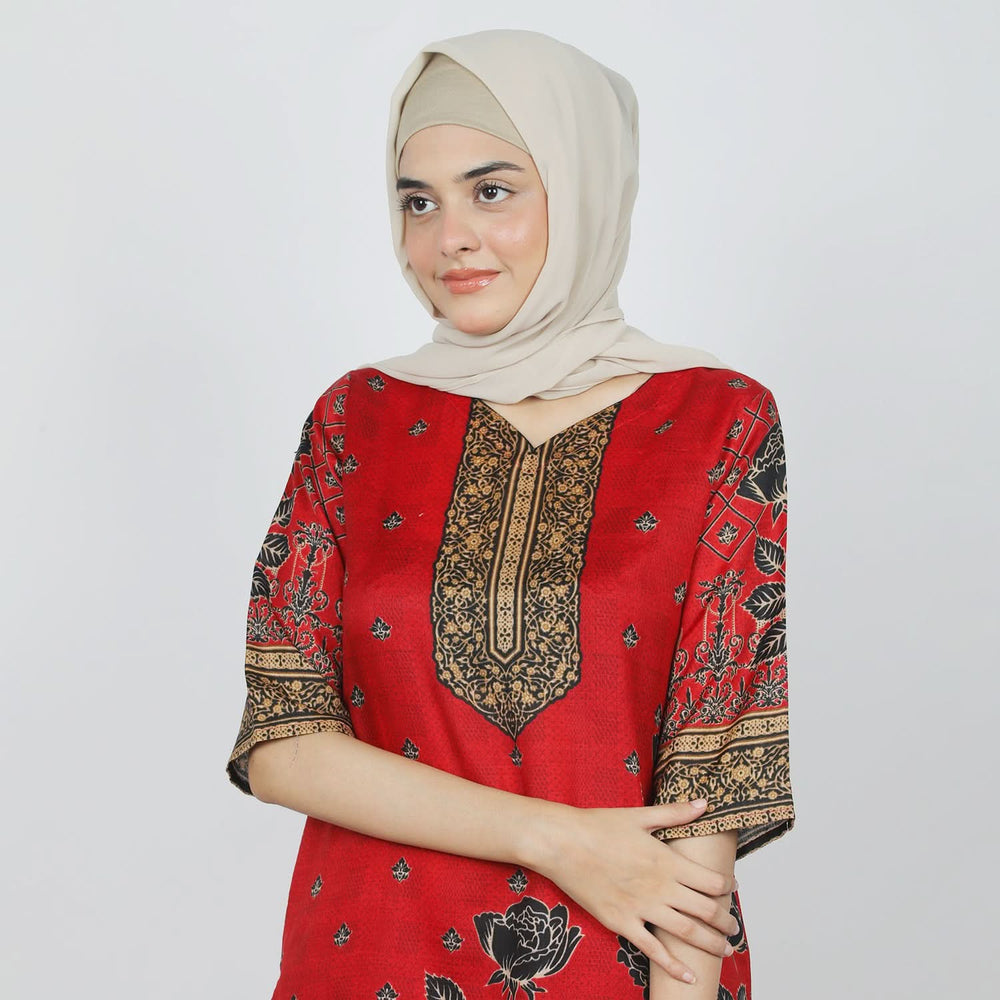 Women's Wash & Wear Unstitched 3pcs Suit - A24, Women, 3Pcs Shalwar Suit, Chase Value, Chase Value
