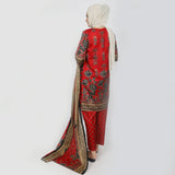 Women's Wash & Wear Unstitched 3pcs Suit - A24, Women, 3Pcs Shalwar Suit, Chase Value, Chase Value