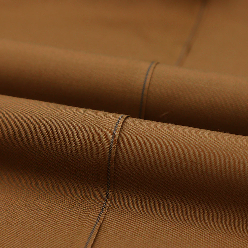 Men's Shabbir Gold Plain Wash & Wear Unstitched Suit - A21, Men's Unstitched Fabric, Chase Value, Chase Value