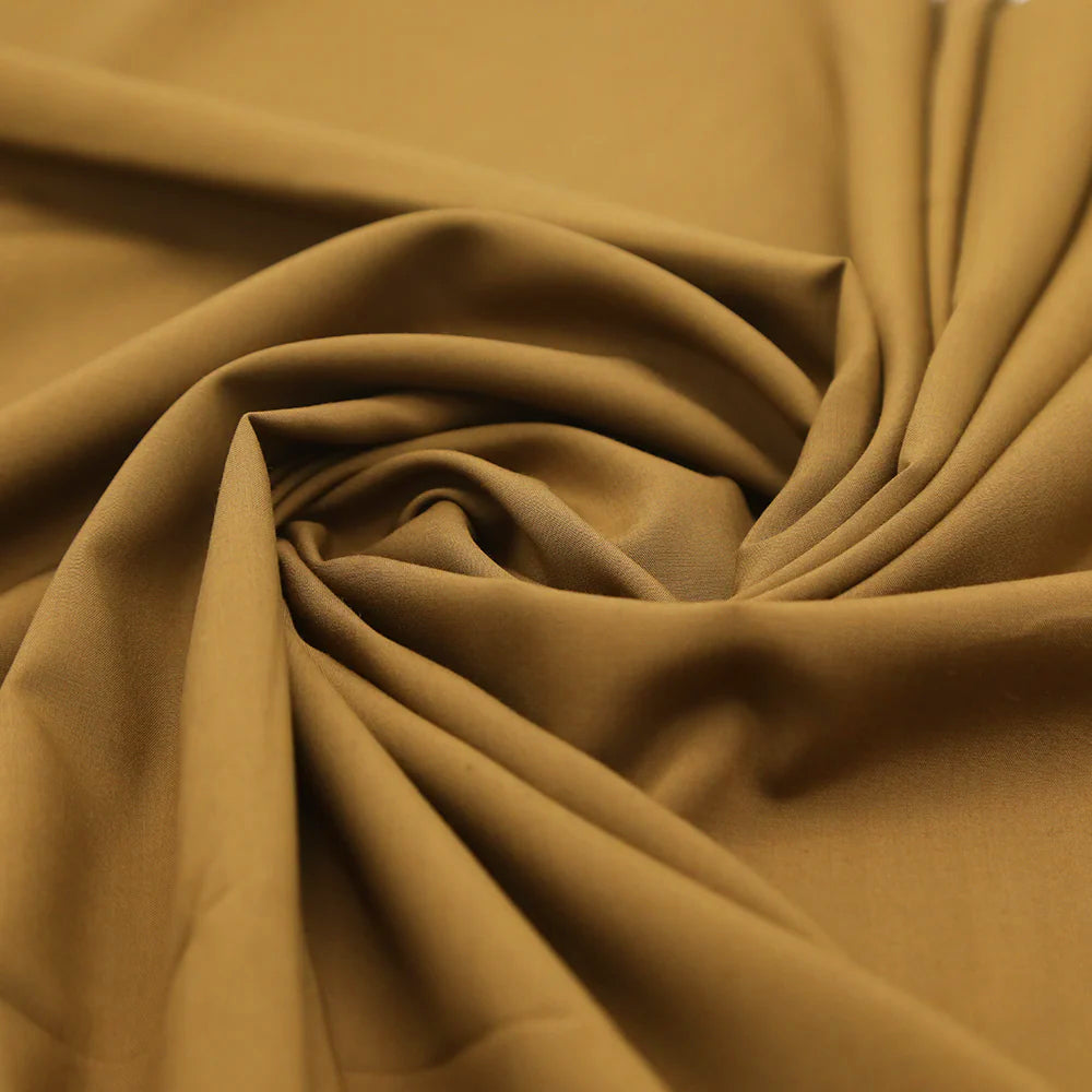 Men's Shabbir Plain Gold Wash & Wear Unstitched Suit - A93, Men's Unstitched Fabric, Chase Value, Chase Value