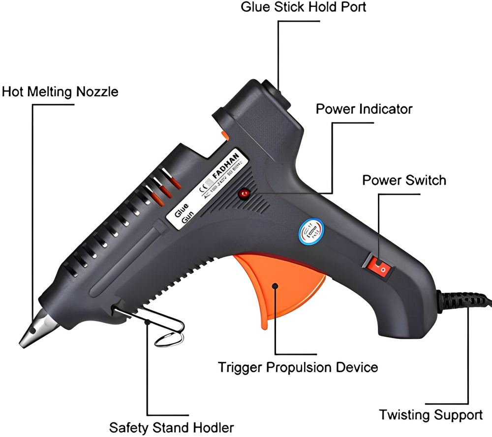 Glue Gun Large 60Wt, Stationery Supplies, Chase Value, Chase Value